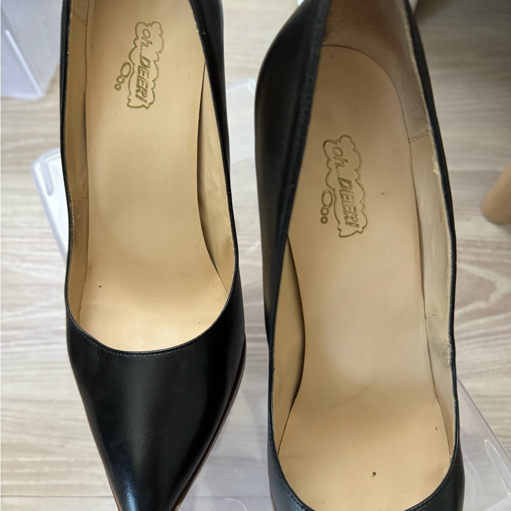 Used platform, pointy heels - Picture 3 of 4